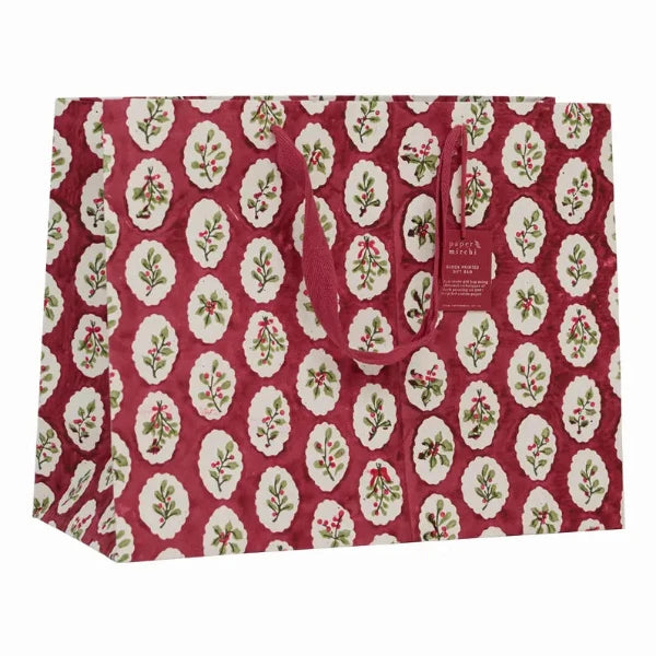 Xmas Scallop Large Gift Bag