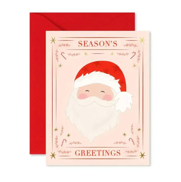 Santa Frame Greeting Card