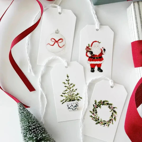Classic Christmas Assorted Gift Tags