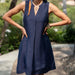 Atlas Dress in Navy