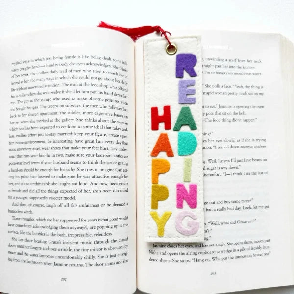 Happy Reading Rainbow Bookmark