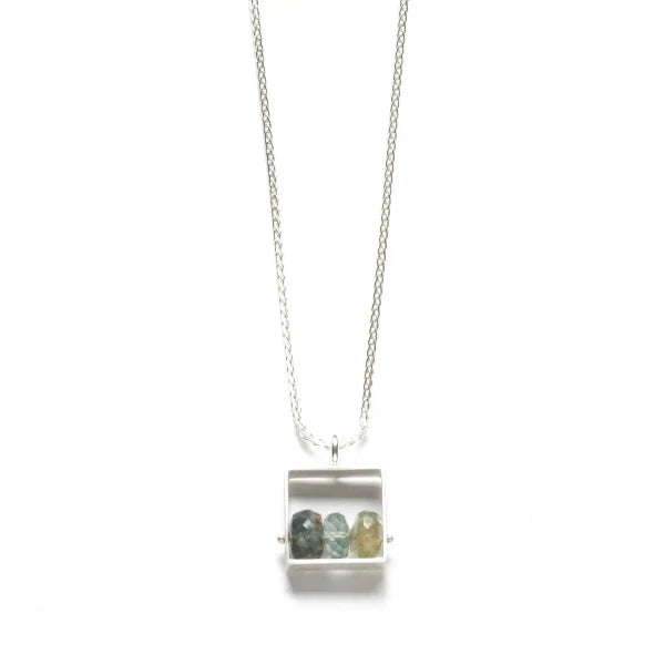 Moss Aquamarine Necklace