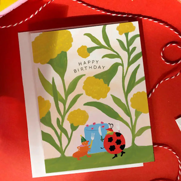 Bugs Birthday Party Card