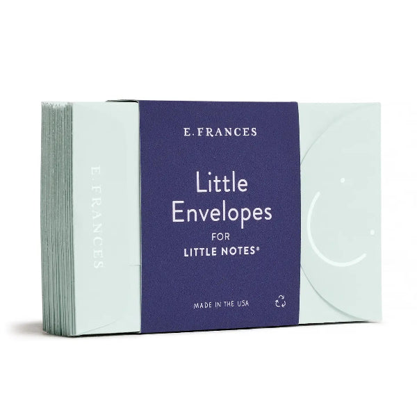 Pack of E. Frances Little Envelopes on a white background