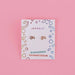 Bunny Enamel Flat Back Earrings