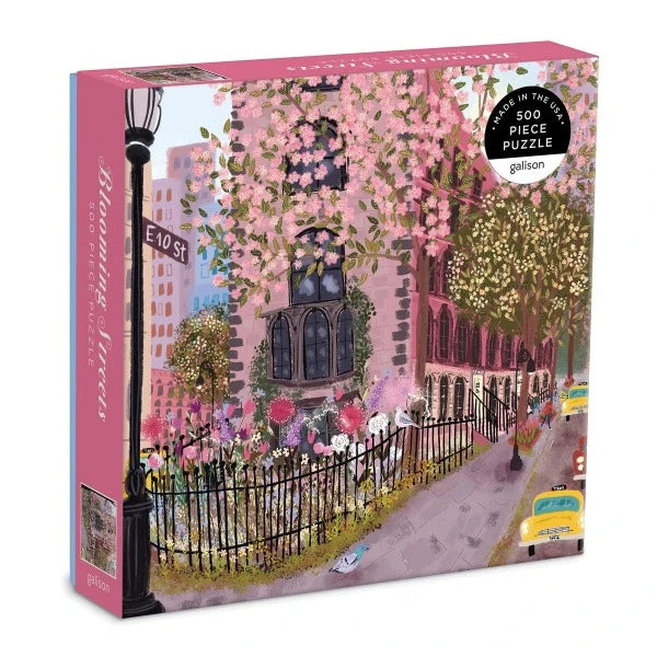 Blooming Streets 500-Piece Puzzle