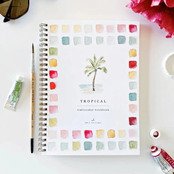Watercolor Workbook-Tropical