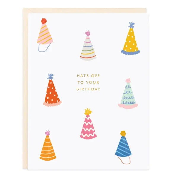 Birthday Hats Card