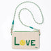 Leila Tennis Seed Bead Clutch