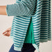 Catalina Crewneck in Deep Ocean/Rain Stripe