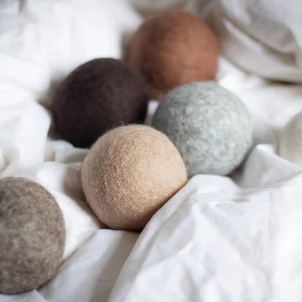Mystic Brown Wool Dryer Ball Set