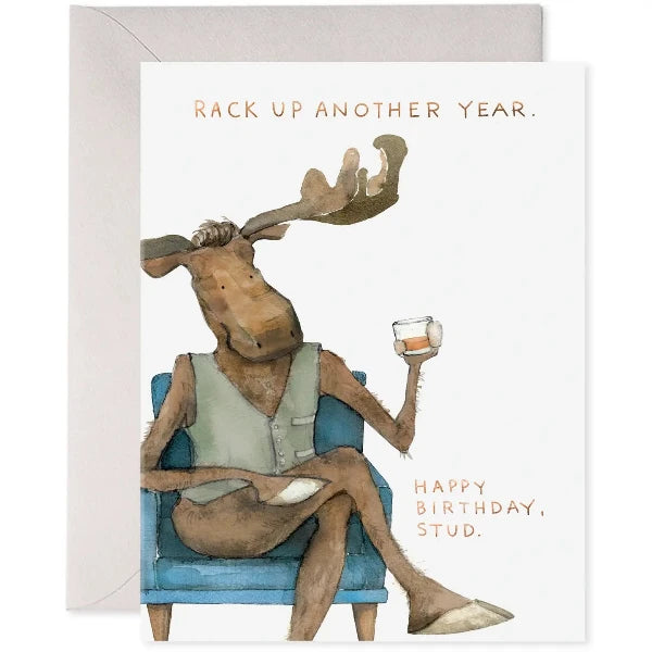 Harvey Moose Esq. Birthday Card