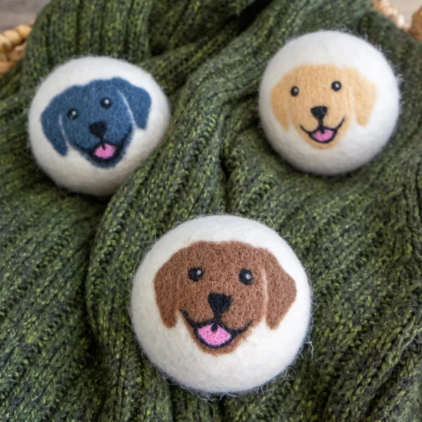 Happy Dogs Trio Wool Dryer Ball Set