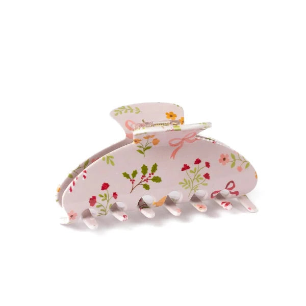 Bells and Bows Claw Clip