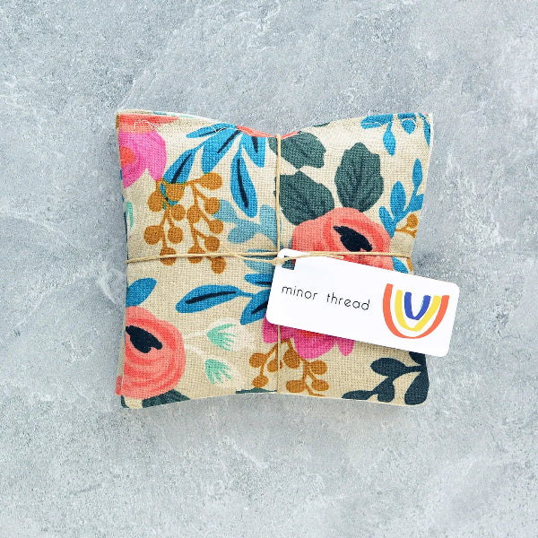 Lavender Sachet in Rosa Floral Botanical