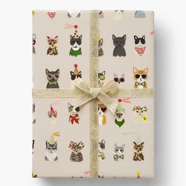 Party Cats Wrapping Paper