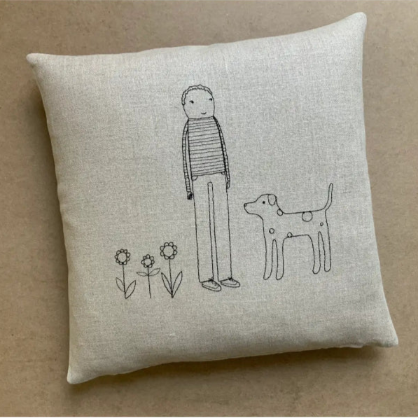 Custom Family Pillow 14x14