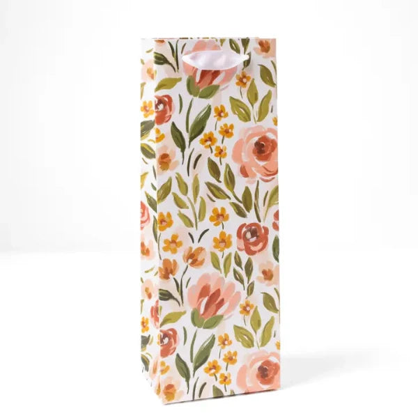 Spring Garden Wine Bag