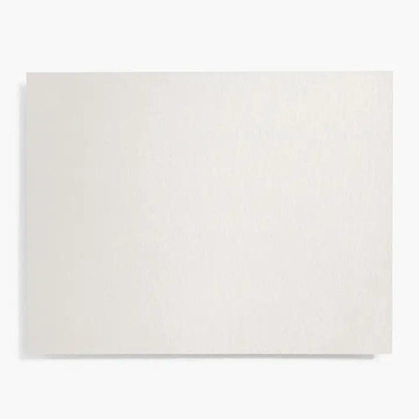 A2 Flat Card Set in Shimmer Silver