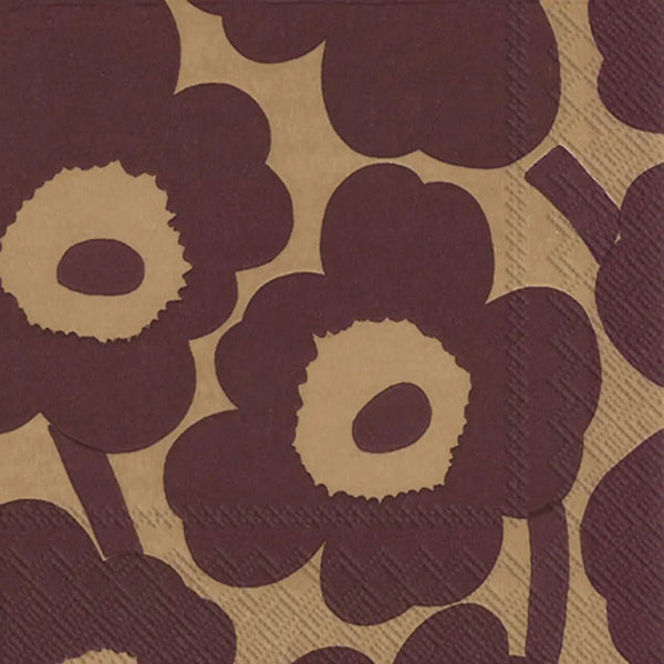 Unikko Bordeaux Lunch Napkin