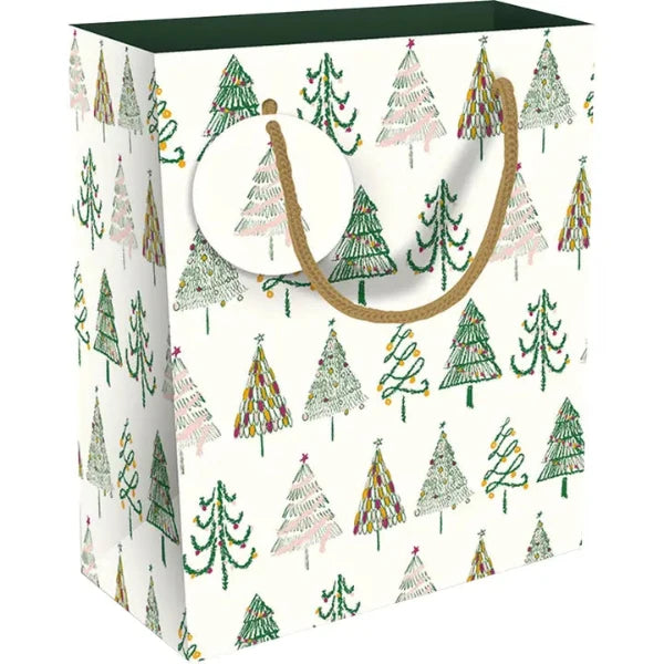 Festive Trees Medium Gift Bag