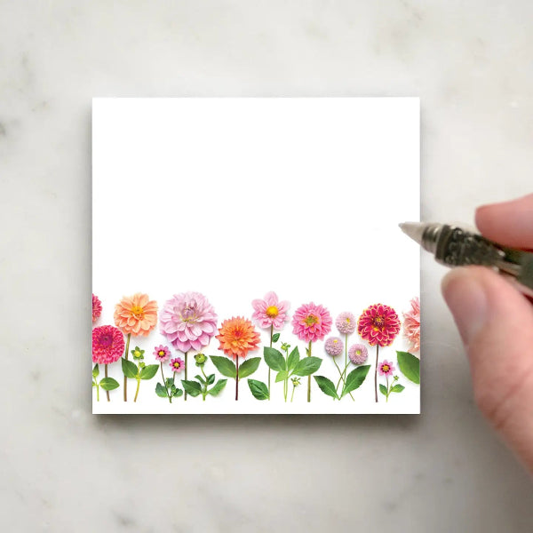 Dahlia Garden Sticky Notes