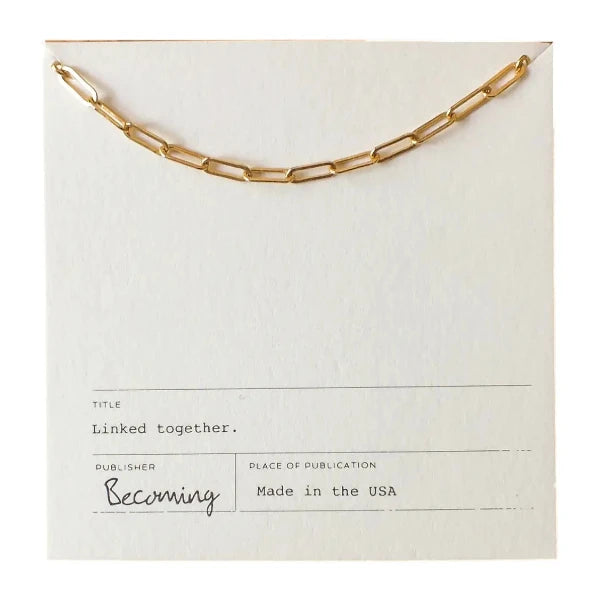 Linked Together Chain Bracelet