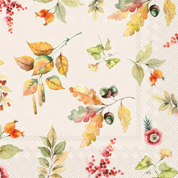 Pumpkin Love Cocktail Napkins