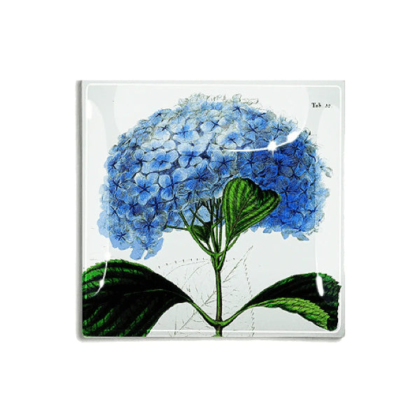 Blue Hydrangea Decoupage Tray