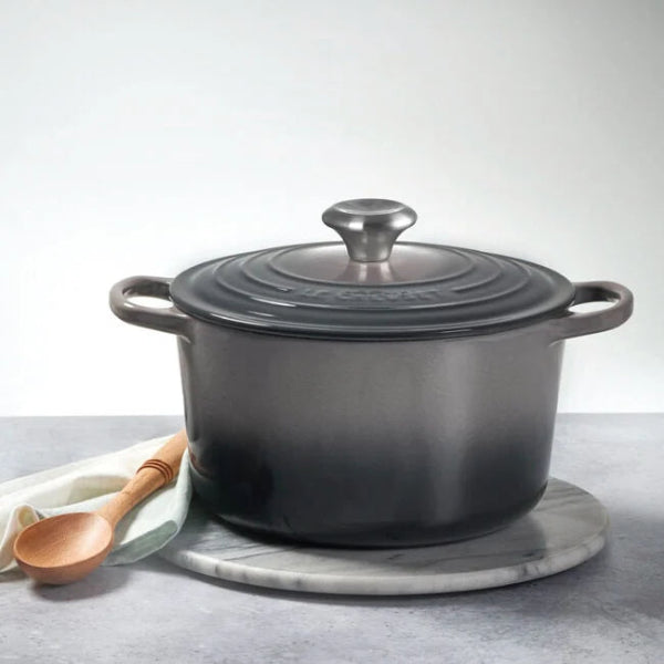 Signature Deep Round Oven 6.5Qt- Oyster