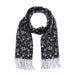 Millefleurs Scarf in Bristol Black