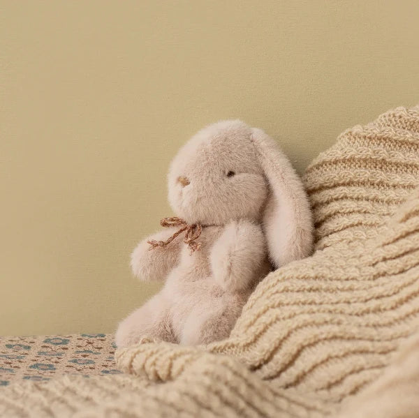 Mini Bunny Plush in Light Powder