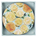 Lemon Slices Round Coasters Set/4