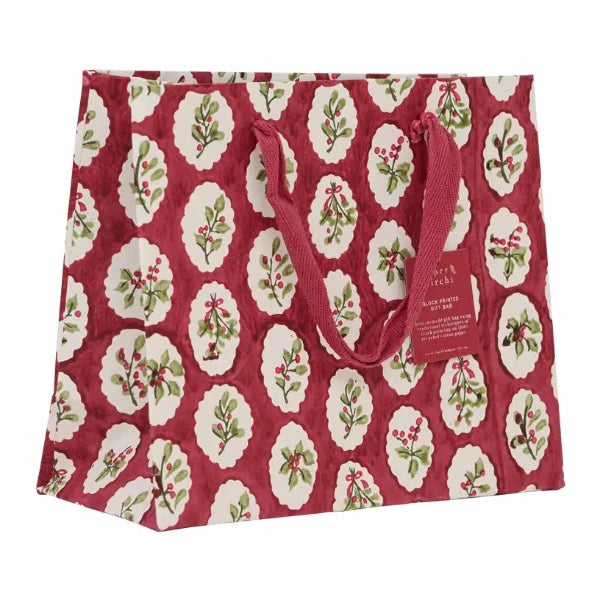 Xmas Scallop Medium Gift Bag