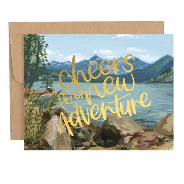 Cheers to a New Adventure Card
