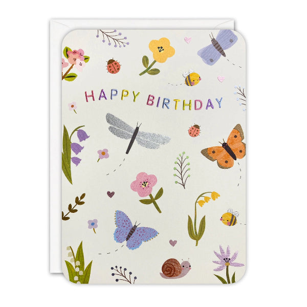 Birthday Butterflies Card