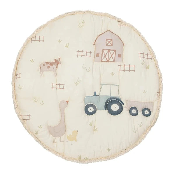 Farmhouse Quilted Play Mat