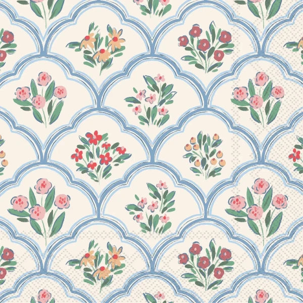 Joyful Lattice Lunch Napkins