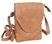 Pippa Leather Crossbody Bag in Cognac