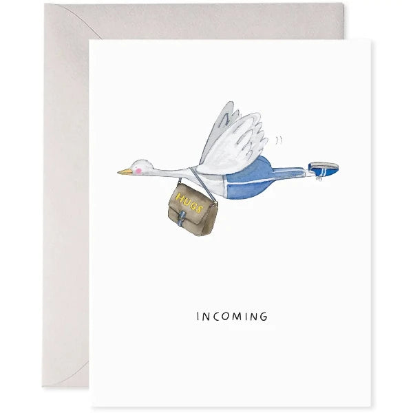 Goose Delivery Friendship Card