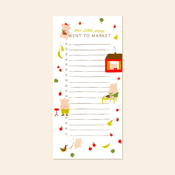 Piggy Market Listpad