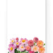 Dahlias Large Note Pad