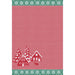Sous Les Etoiles Red Hand Towel