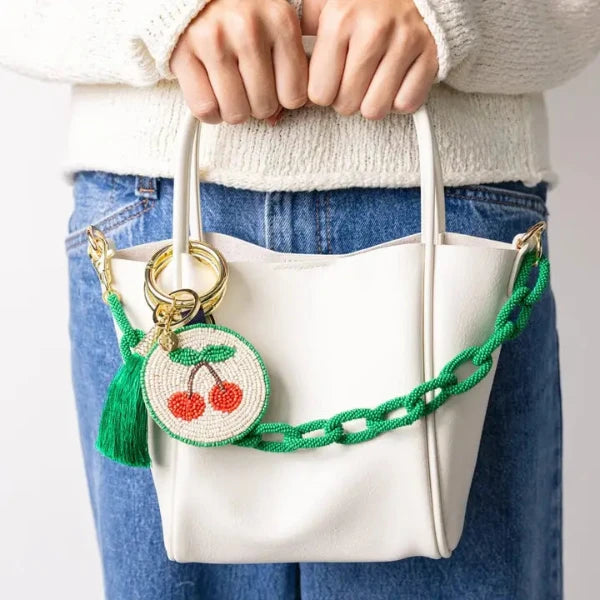 Kelsey Cherries Key Ring