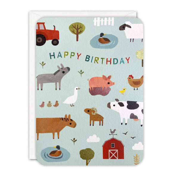 Birthday Farm Card