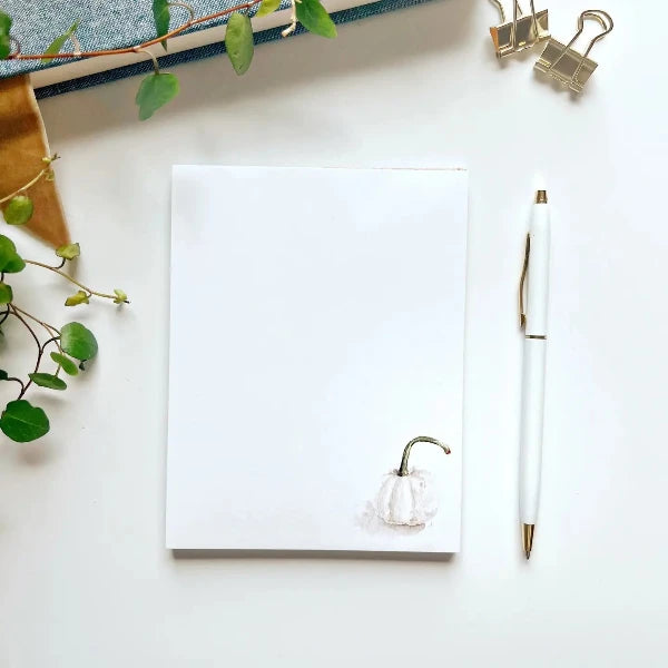 White Pumpkin Notepad