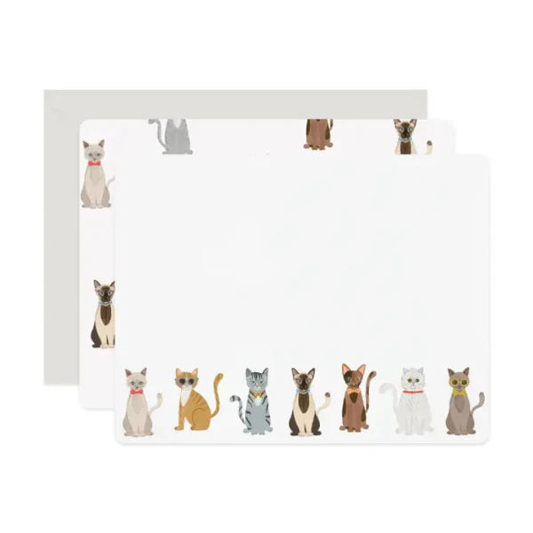 Cool Cats Flat Notes Set/6