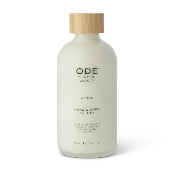 Ode Olive Oil Hand/Body Lotion: Verde