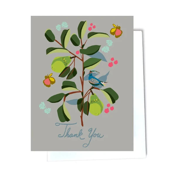 Sweet Pears Thank You Card