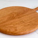 Large Round Cherry Hardwood Cutting Board